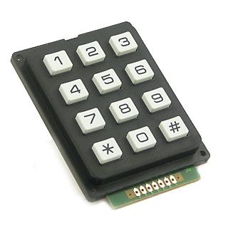 7 Keypads 7.1 Introduction Keypads are just like push buttons but having several of them packaged together into one unit.