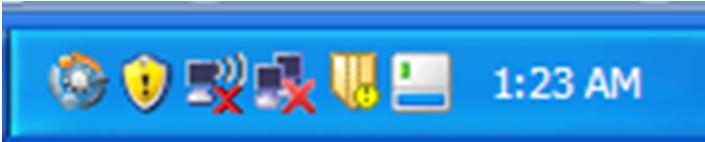 After completing the download and installation process, the first window will appear as: Super HUD icon will appear