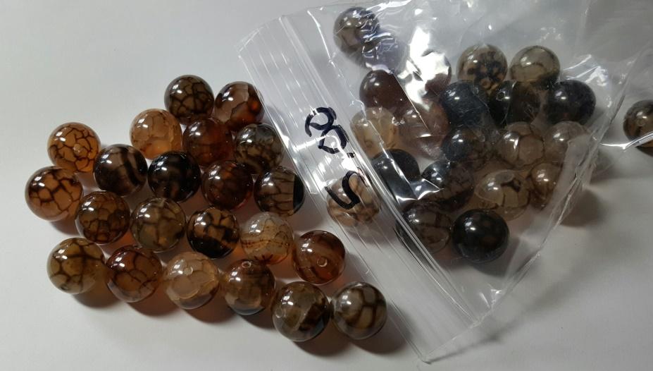 00 Web Agates about 40 beads per bag - $5.00 $3.