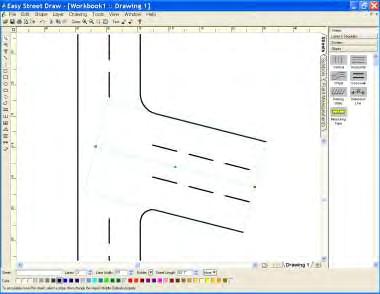 Click OK. 4. Click the street shape on the right.