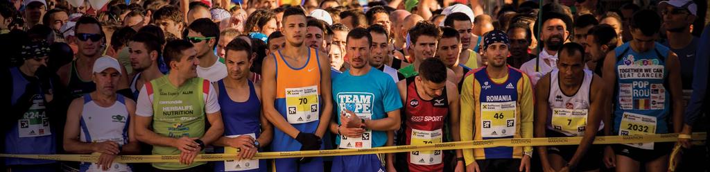 2016... CE FACEM TEAM HOPE MARATONUL BUCUREȘTI RAIFFEISEN BANK Team Hope, echipa de alergători a Hope and Homes for Children, a fost prezentă pentru a treia oară la Maratonul București.