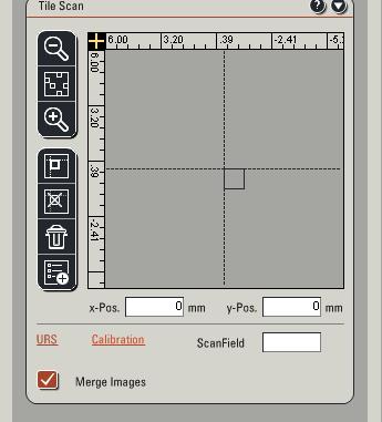 11- Tricks and Tips: To enable the stitching right after acquisition, check the Merge box in Tile Scan interface. If the Merged Tile Scan is poor, try to open a little bit the pinhole to 1.