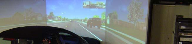 2 THE SIMULATION 2.1 Overview The University of Calgary maintains one of Canada s leading human factors research facilities with an emphasis on driver behaviour.
