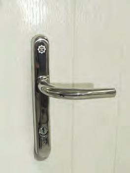 2* Star Security Door Handles This product is aimed at the fabricator who wants to offer a high quality, ergonomically designed handle range but who doesn't want to get involved in fitting a cylinder