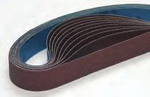 8" Part No. 47006 PTX Grinding Belt in high-quality aluminum oxide (closed) For coarse and initial grinding, rust removal and smoothing round metal pipes. For use with grinding belt rollers.