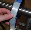 49000 PTX SuperPolish Belt (closed) For a perfect mirror finish on pipe constructions and handrails.