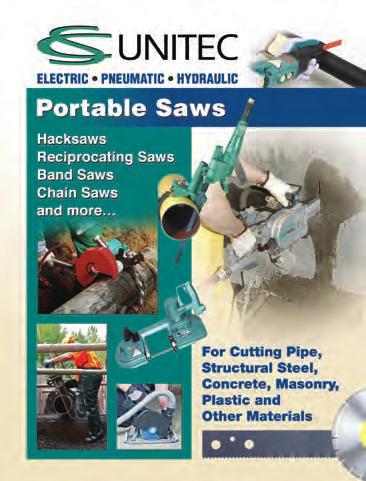 In 1991, the company invented the first pneumatic portable band saw.