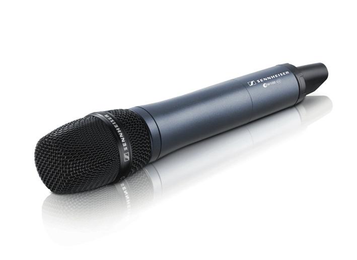 Handheld vocal radio microphone FEATURES Sturdy metal housing 42 MHz bandwidth: 1680 tunable UHF frequencies for interference-free reception Enhanced frequency bank system with up to 12 compatible