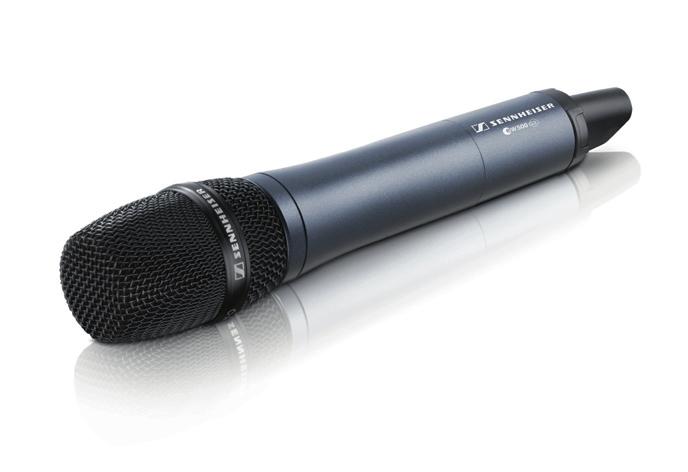 Handheld vocal radio microphone FEATURES Sturdy metal housing 42 MHz bandwidth: 1680 tunable UHF frequencies for interference-free reception Pilot tone squelch for eliminating RF interference when