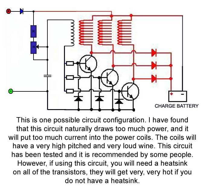 In the circuit above, you can use a 3300 to 10,000 ohm resistor (shown in blue on the diagram).