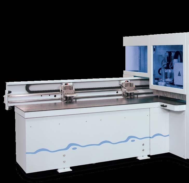 04 HOMAG BHX 500 BHX 500/D The optional dowel inserting tools ensure the flexibility even with low batch