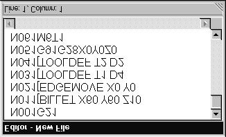 5: Adding Program Line Numbering To add program line numbers to your finished CNC file, click "Modify Line Numbering..." to display the "Line Numbering" window.
