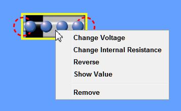 NOTE: When measuring voltage getting a positive or negative value is dependent upon polarity or direction of flow. In other words, the 4.5V and -4.