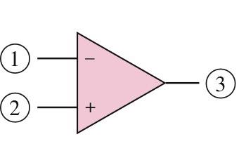 Operational Amplifiers Inputs Output Schematic symbol