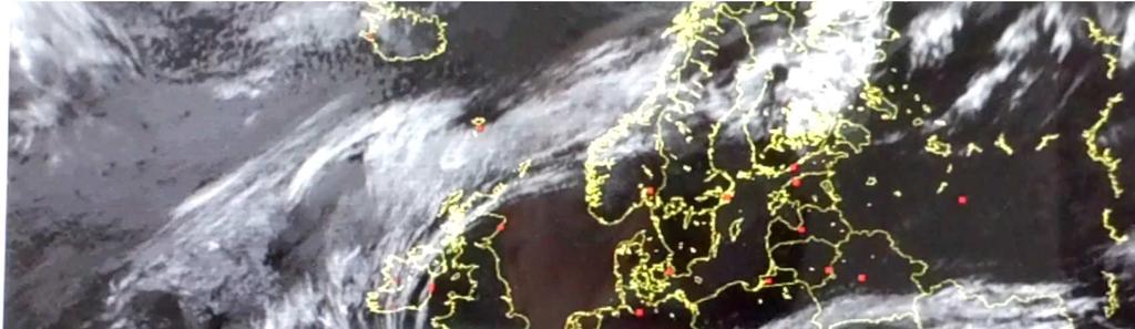 Europe IR Animated Satellite Lightning