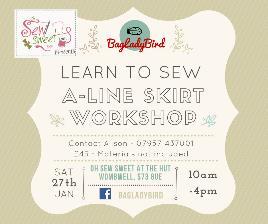Dressmaking with Alison AKA BagladyBird Alison Greer of BagladyBird Learn to Sew comes to Oh Sew Sweet with over 20 years of creative dressmaking and