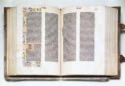Around 1455, he completed printing what is now known as the Gutenberg Bible, or the 42 Line Bible.