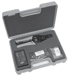 Modular Installation Kits For modular installation In the field or at the bench RFA-4221 CAT 5 Panel, Cable Assembly & Test Kit RFA-4202 Modular 3-in-1 Tool RFA-4218-20 CAT 5