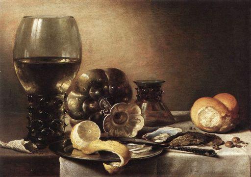 Pieter Claesz, (c 1597-1661) Still-Life with Oysters, c.
