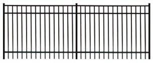 Powder Coat Finish FORGERIGHT Fences are offered in the choice of three colors: Black, White or Bronze.