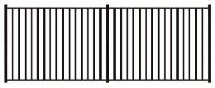 Pool Code Approved Fences Some fence sizes and styles are suitable for pool enclosures. Pool code compliant sizes and styles are marked in the catalog with the pool code icon.