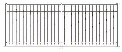 Aluminum Fence Install Required Tools Hammer, tape measure, mason s string, wood stakes, shovel, post hole digger, wheel barrow, electric drill, Phillips screwdriver, wood blocks, adjustable wrench,