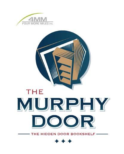 Murphy Door DIY Flush-Mount Bookshelf & Hardware Installation Manual The Murphy Door Flush-Mount Bookshelf was designed to install in the space normally occupied by a door.