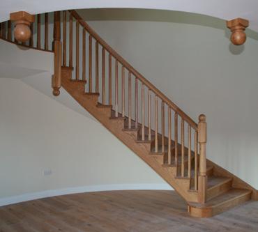 Staircase with Cast