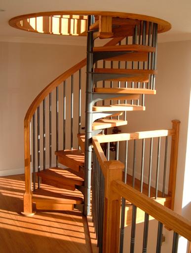 Scandinavian Spiral Staircase