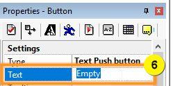 6. In the Properties window for the button, click the word Empty and type Start. Enabling the Button 1. Go to the Event Editor for Frame 1. 2. Click New Condition. 3.