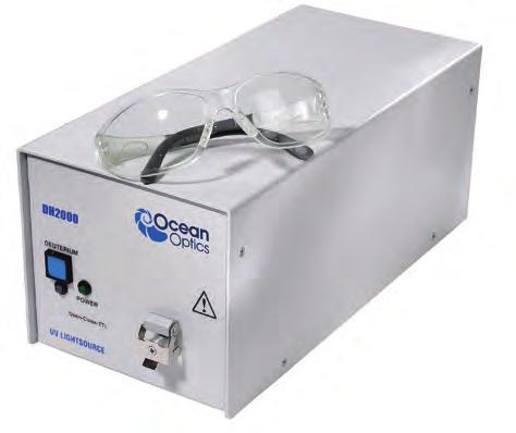 Deuterium Light Source The D-2000 Deuterium Light Source delivers robust, even output from 210-400 nm with peak-to-peak stability of less than 0.005% and drift of only +/-0.5% per hour.