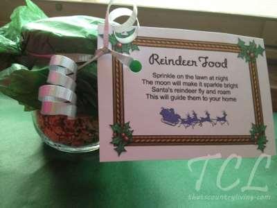 your home Click on the Reindeer Food images to follow