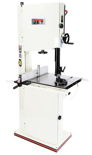Jet 18 Bandsaw JET-JWBS18Q Dual-function quick blade tensioning leve Built-in cutting height scale Exclusive quick release; precision T-square style rip fence.
