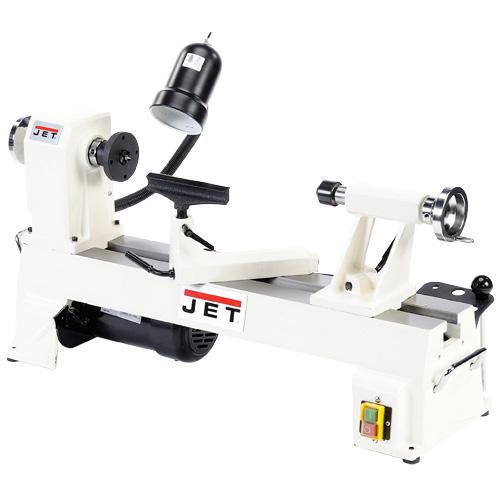 Jet Midi Lathe JET-JWL1220 Heavy-duty cast iron lathe bed, headstock and tailstock ensures stability, rigidity, strength and minimal operating vibration.