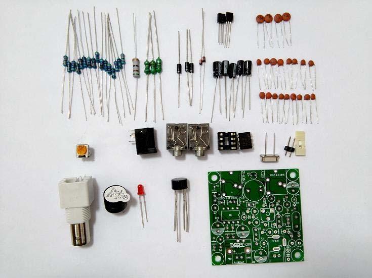 7.4 Q9(BNC), buzzer, LED, small