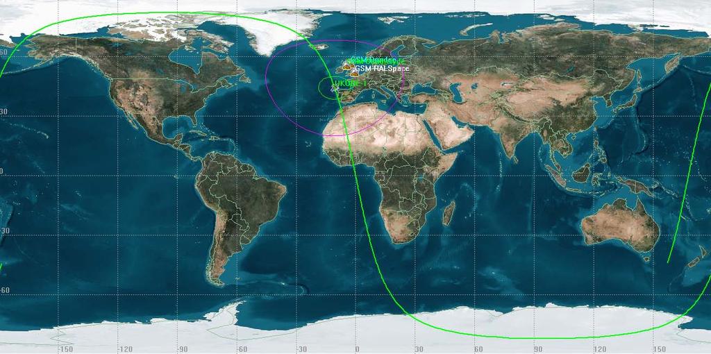 Mission orbit Baseline 650 km sun-synchronous