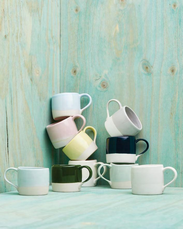 following 10 glazes: Swatch Our ever-popular range is now available in a new selection of colours.
