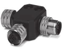 Accessories Connectors Connector/bus cable M12, 5 pin CAN bus The 5-lead shielded cable is supplied with a female 5-pin M12