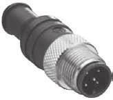 KAB - XM - M12/5F/G - M12/5M/G - CAN IP69K: KAB - XM - M12/5F/G/69K - M12/5M/G/69K - CAN Length in m T-piece for bus cable M12, 5