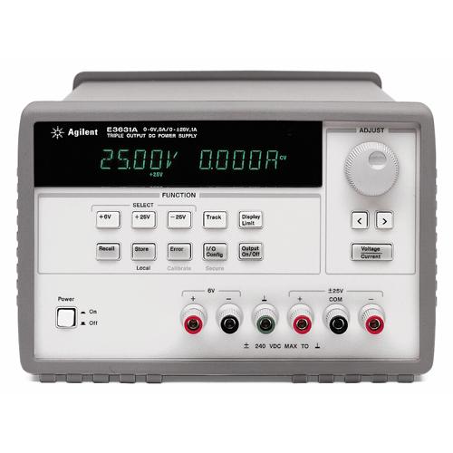 Agilent E3631 Programmable Power Supply vi The programmable power supply also helps us avoid inconsistencies in powering our circuits by delivering a constant voltage, which you can set by changing