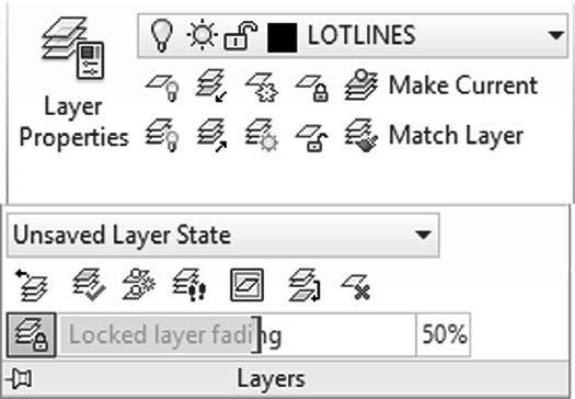 You can also use Layer to control which layers are visible or plotted at any one time and to set the current layer. Remember, only one layer at a time can be current.