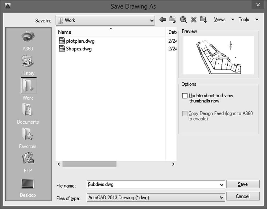 It opens with its own defaults for Grid, Snap, and other features. These settings are saved in the drawing file. Figure 2.
