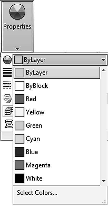 The best way is usually to set the layer color and draw the objects on the appropriate layer. This method keeps your drawing organized.