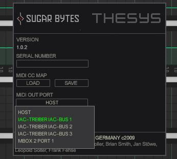 Now open the Thesys interface from the channel where it is inserted.