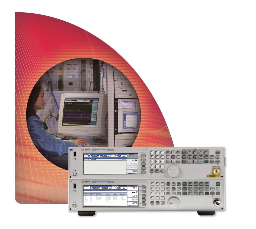 MXG Analog Signal Generator Express Configurations N5181AEP MXG RF Analog (100 khz to 1, 3 or 6 GHz) N5183AEP MXG MW Analog