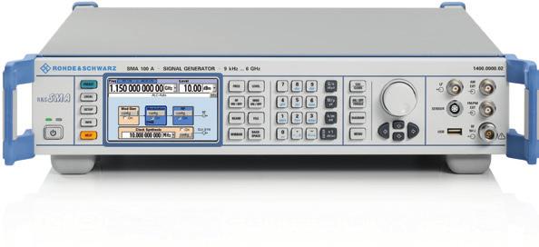 The R&S SMA100A offers internal (linear) chirp generation up to an 80 MHz chirp bandwidth without the need for external synchronization. Frequency and pulse modulation are synchronized internally.