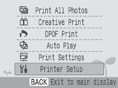 Making Printer Settings You can make various printer settings, such as language or power saving settings.