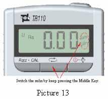 14 After the sensor returns to its original place, the tester can be used to make normal measurement.