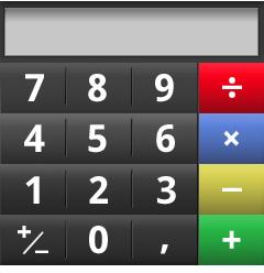 Functons Calculator 1 2 3 C/CE = Select key on dsplay. Confrm every key. Use selecton keys for clear or result.