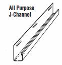 71. Install J Channel around doors J channel is intended to look good, receive the siding, and direct runoff. Wide J channel is app.